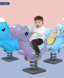 Bập bênh nhún lò xo đơn cún con ZK139-27 (Quà Tặng Tuỳ Theo Chương Trình)