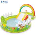 Bể bơi phao cầu trượt có vòi phun mưa INTEX 57154 (Quà Tặng Tuỳ Theo Chương Trình)