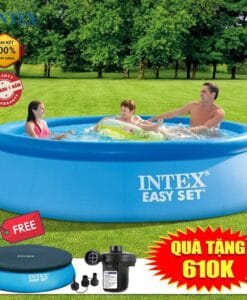 Bể bơi phao tròn gia đình 3m INTEX 28116 (Quà Tặng Tuỳ Theo Chương Trình)