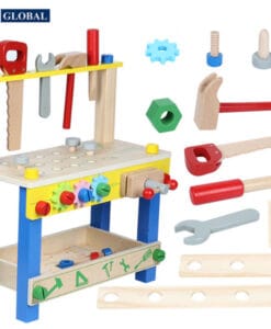 Đồ chơi sửa chữa bằng gỗ cao cấp MSN17080 (Quà Tặng Tuỳ Theo Chương Trình)