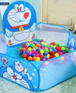 Nhà bóng cho bé Doraemon có ném bóng rổ 1382