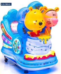 Nhún điện nhập khẩu Gấu Pooh NDNK-1093 (Quà Tặng Theo Chương Trình)