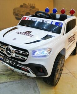 Xe ô tô điện cảnh sát cho bé cỡ lớn nhất US911D (Quà Tặng Tuỳ Theo Chương Trình)